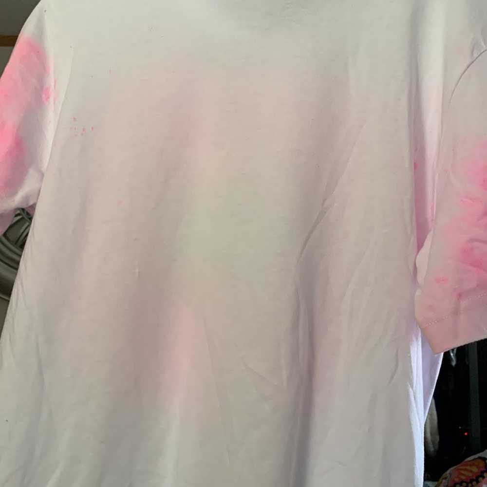 Tye dyed tshirt with line ‘‘em up pour em  tall s… - image 4