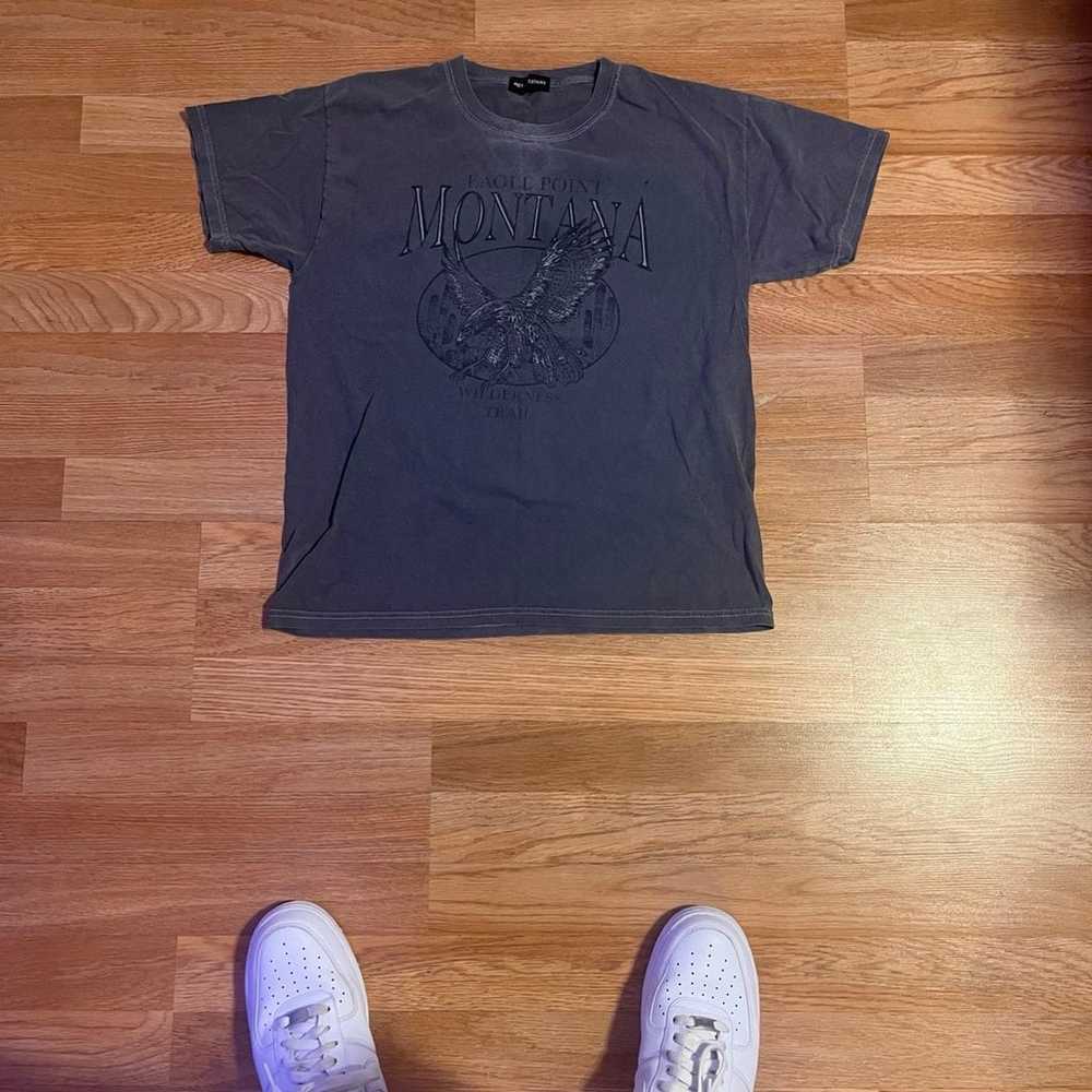 Vintage Y2K eagle point Montana graphic tee - image 1