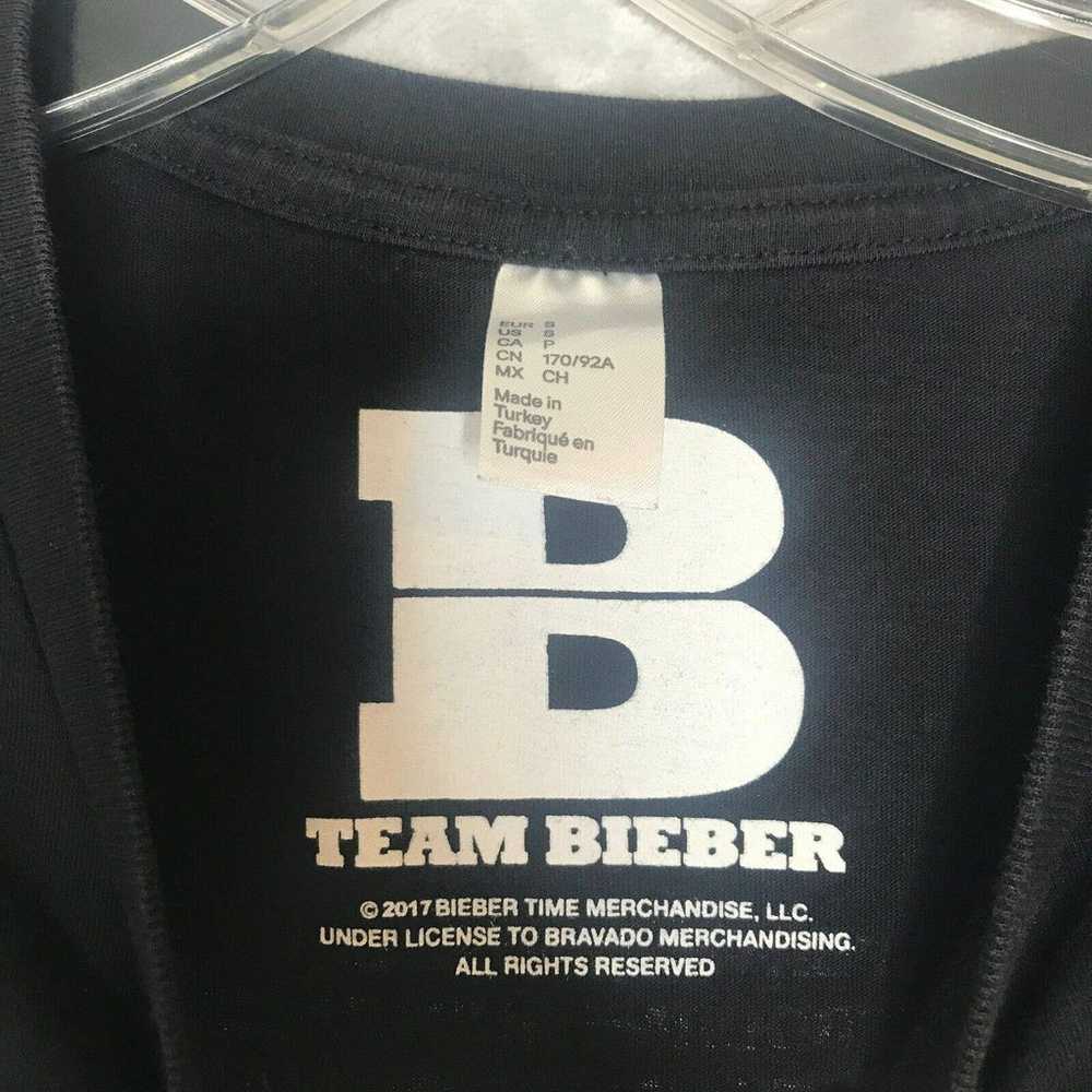 Justin Bieber Stadium Tour Team Bieber Shirt Unis… - image 5