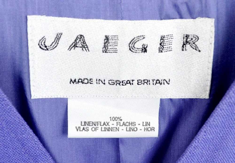 German × Jaeger × Vintage Jaeger Linen Blazer Spo… - image 5