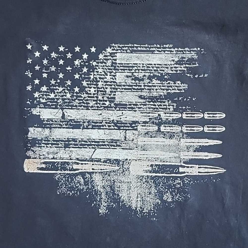 Bullet American flag shirt NWOTS - image 2