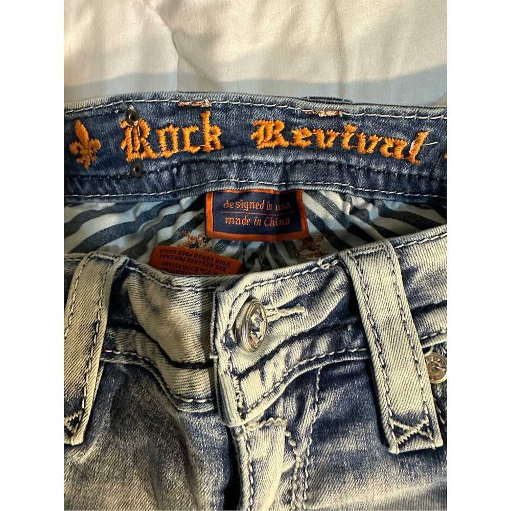 Rock Revival Rock Revival Jeans Size 26 Inseam 24… - image 12