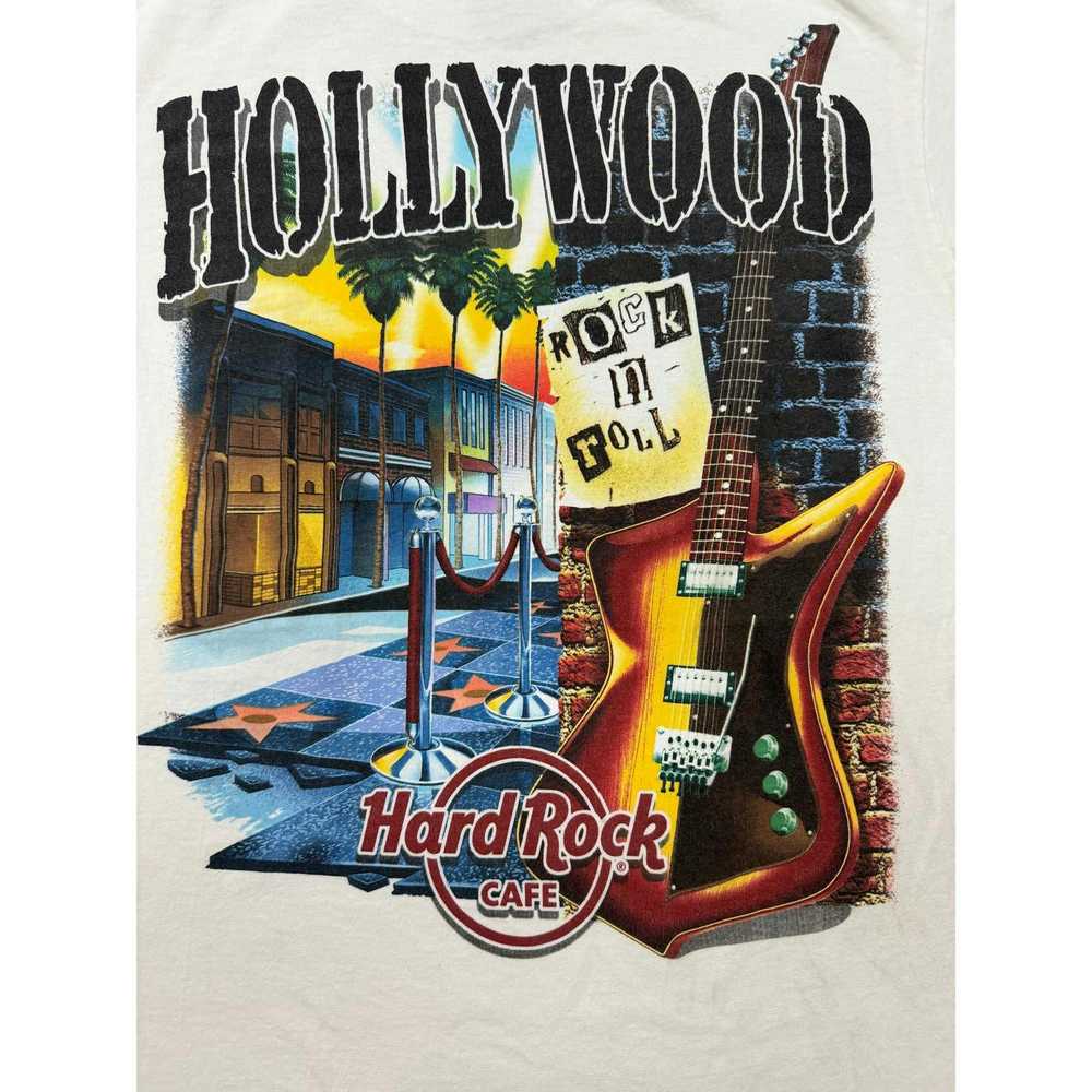Hard Rock Cafe Vintage Hard Rock Cafe Logo Hollyw… - image 3