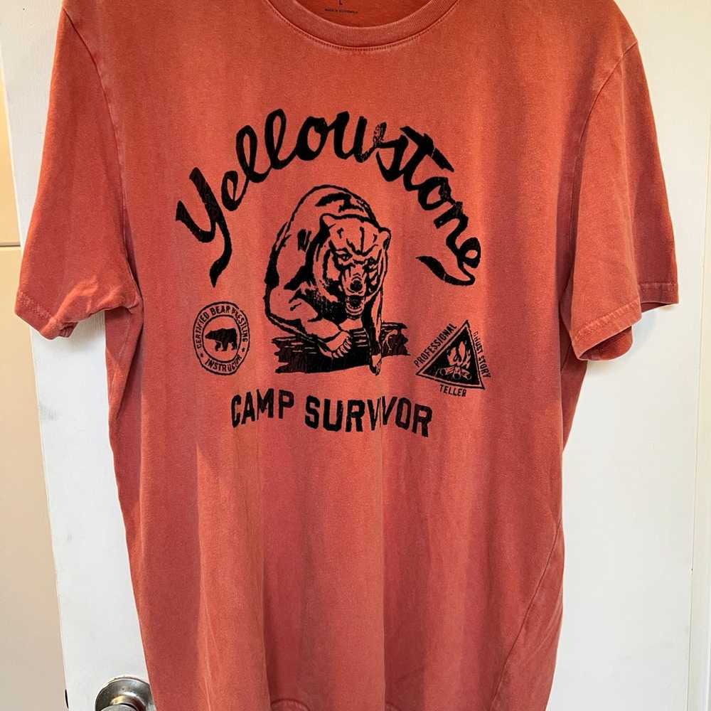 This Lucky Brand Yellowstone Bear Graphic T-Shirt - image 1