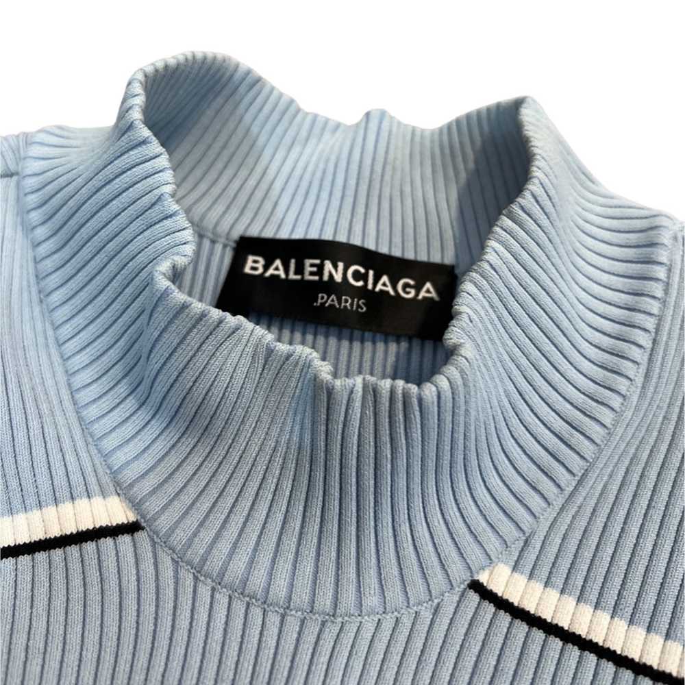 Balenciaga BALENCIAGA SS17 PINSTRIPED TURTLENECK … - image 6