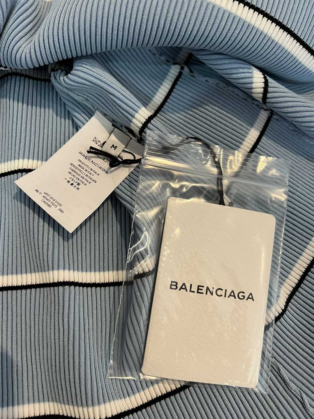 Balenciaga BALENCIAGA SS17 PINSTRIPED TURTLENECK … - image 8