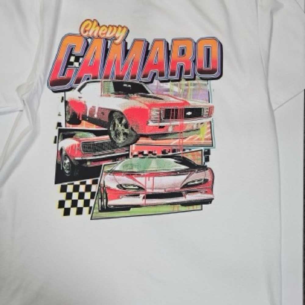 Chevy Camaro Chemistry T-Shirt Men’s Large White … - image 5