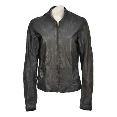 Diesel Black Gold Leather short vest - image 1