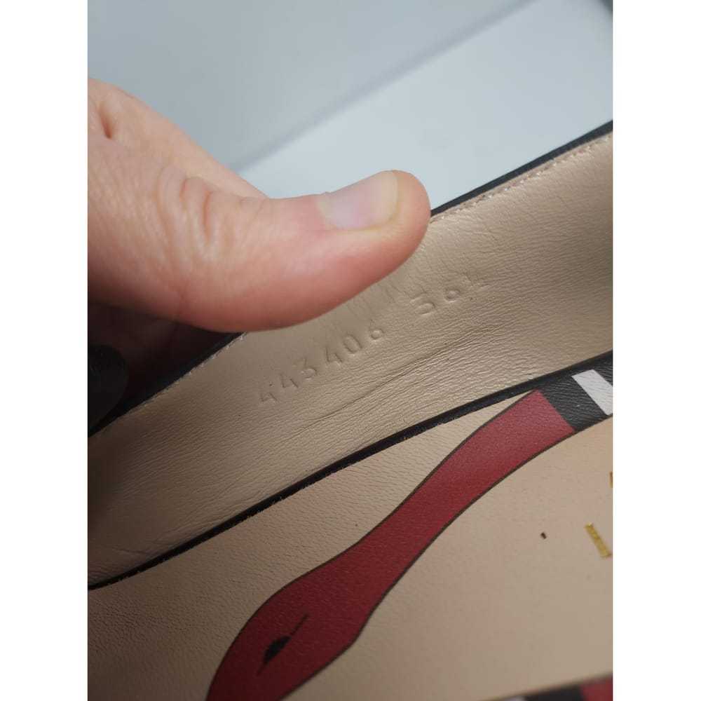 Gucci Malaga leather heels - image 5