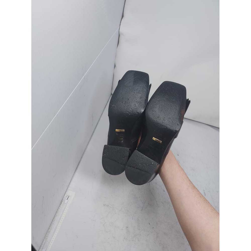 Gucci Malaga leather heels - image 6