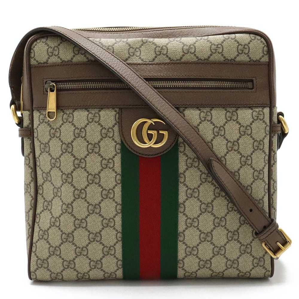 Gucci Gucci Ophidia GG Supreme Shoulder Bag PVC L… - image 1