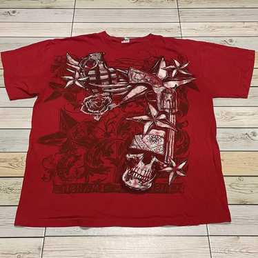 Affliction × Ed Hardy × Tapout Rare Wings Cross T… - image 1