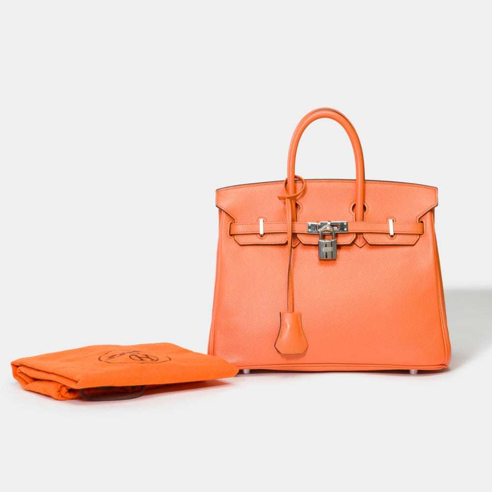 Hermès Birkin 25 leather handbag - image 2