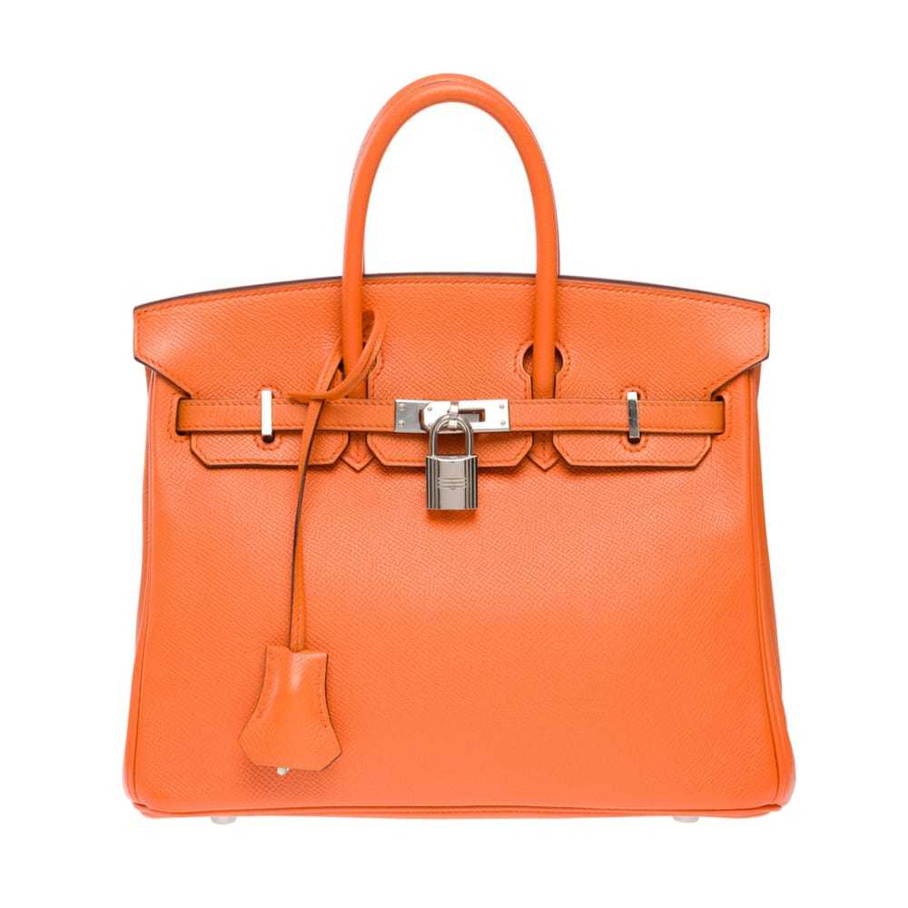 Hermès Birkin 25 leather handbag - image 3