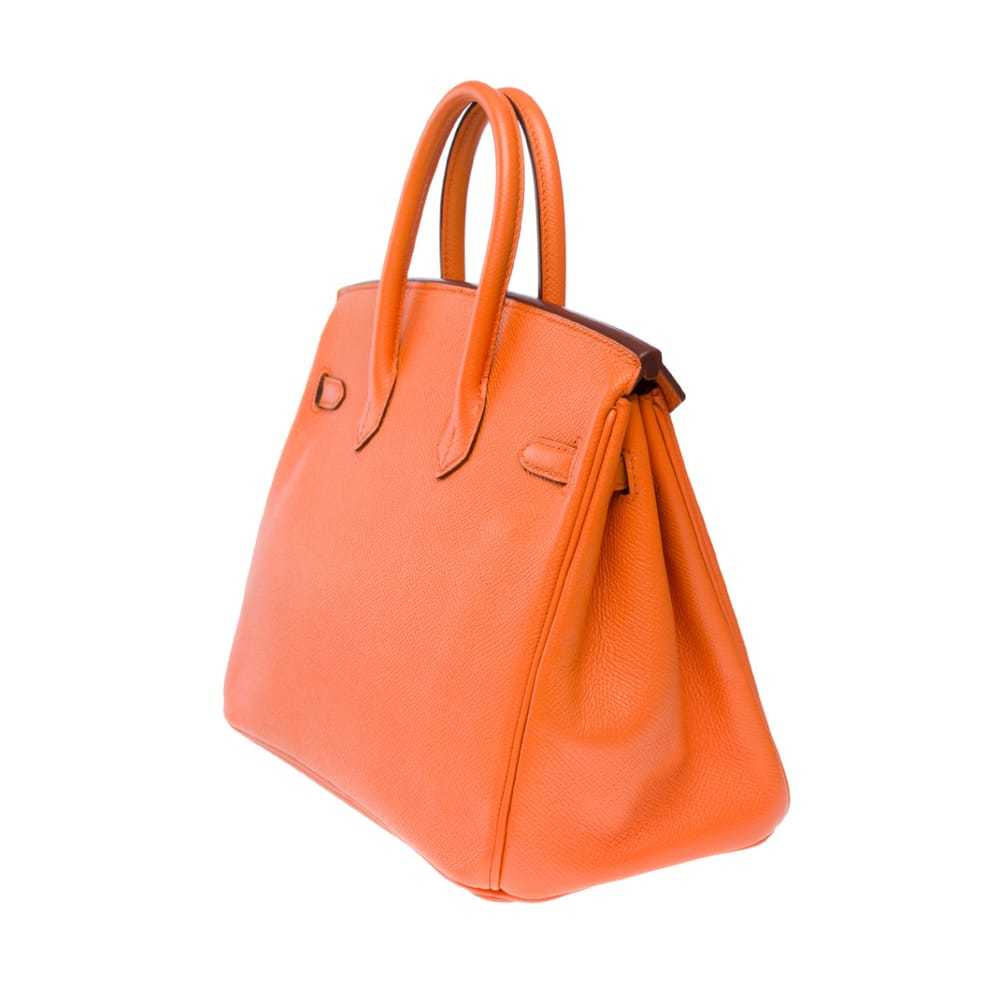 Hermès Birkin 25 leather handbag - image 6