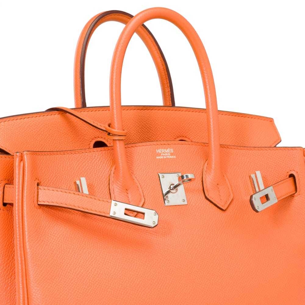 Hermès Birkin 25 leather handbag - image 7