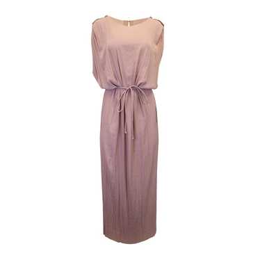 Acne Studios Purple Wrap Maxi Dress