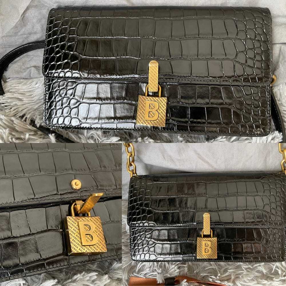 Balenciaga Padlock leather handbag - image 3