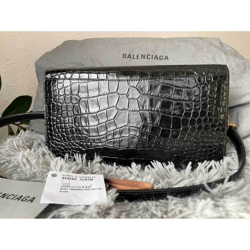 Balenciaga Padlock leather handbag - image 4