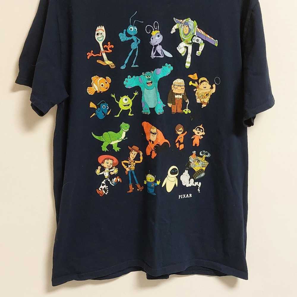 Disney Pixar Movie Characters T-Shirt Size XL Mint - image 2