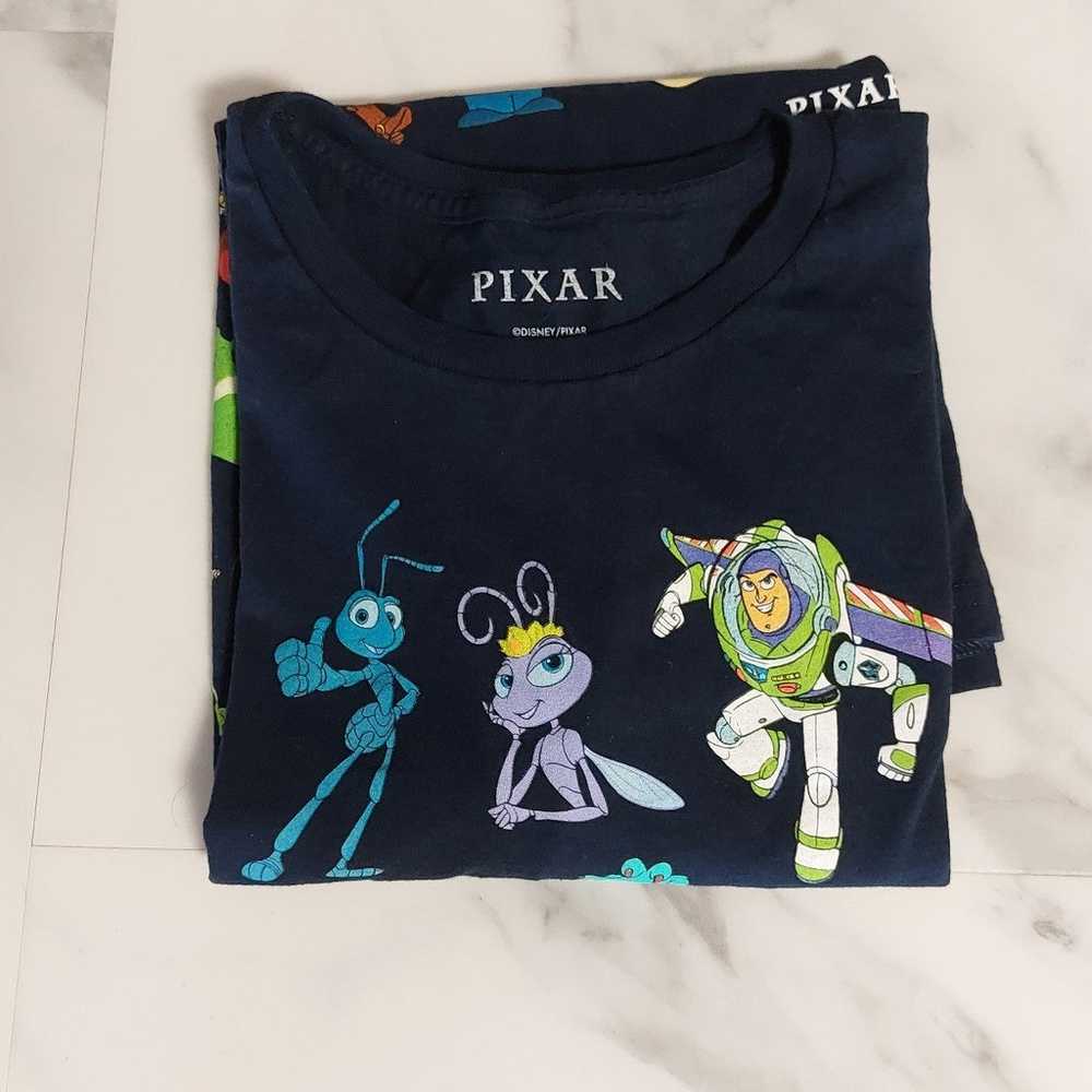 Disney Pixar Movie Characters T-Shirt Size XL Mint - image 8