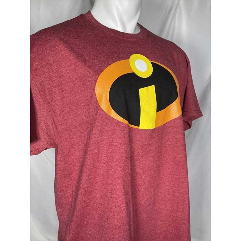 The Incredibles Disney Pixar Logo T-Shirt Red Men… - image 6