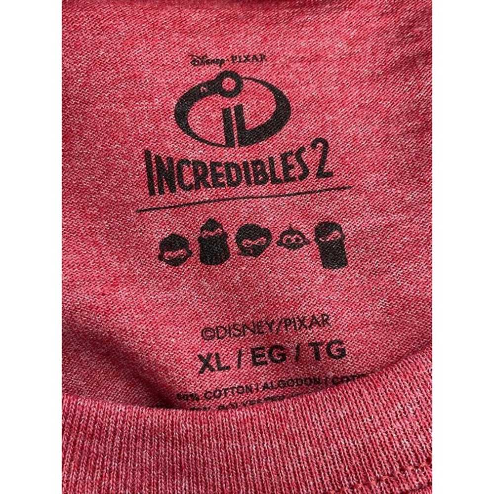 The Incredibles Disney Pixar Logo T-Shirt Red Men… - image 7