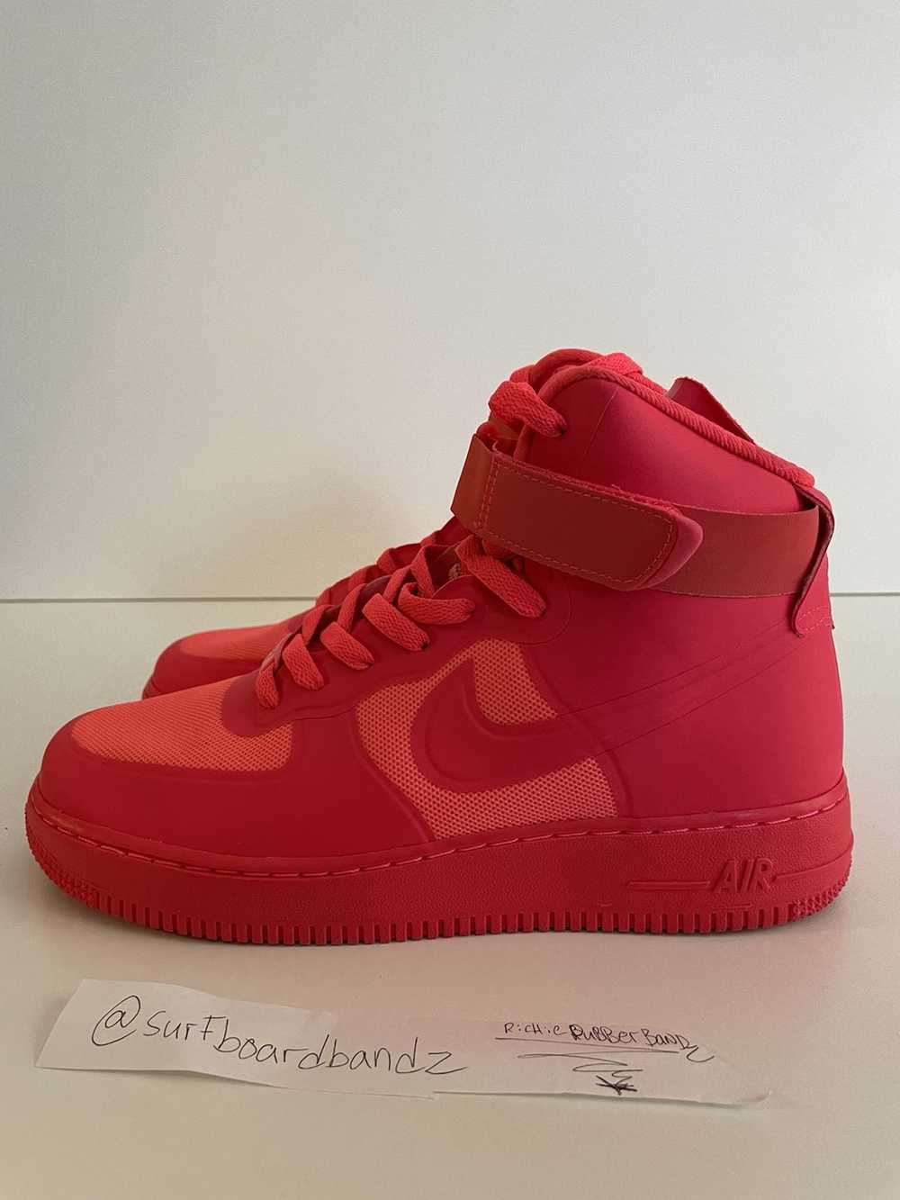 Nike Air Force 1 Hi Hyperfuse Premium Solar Red S… - image 4