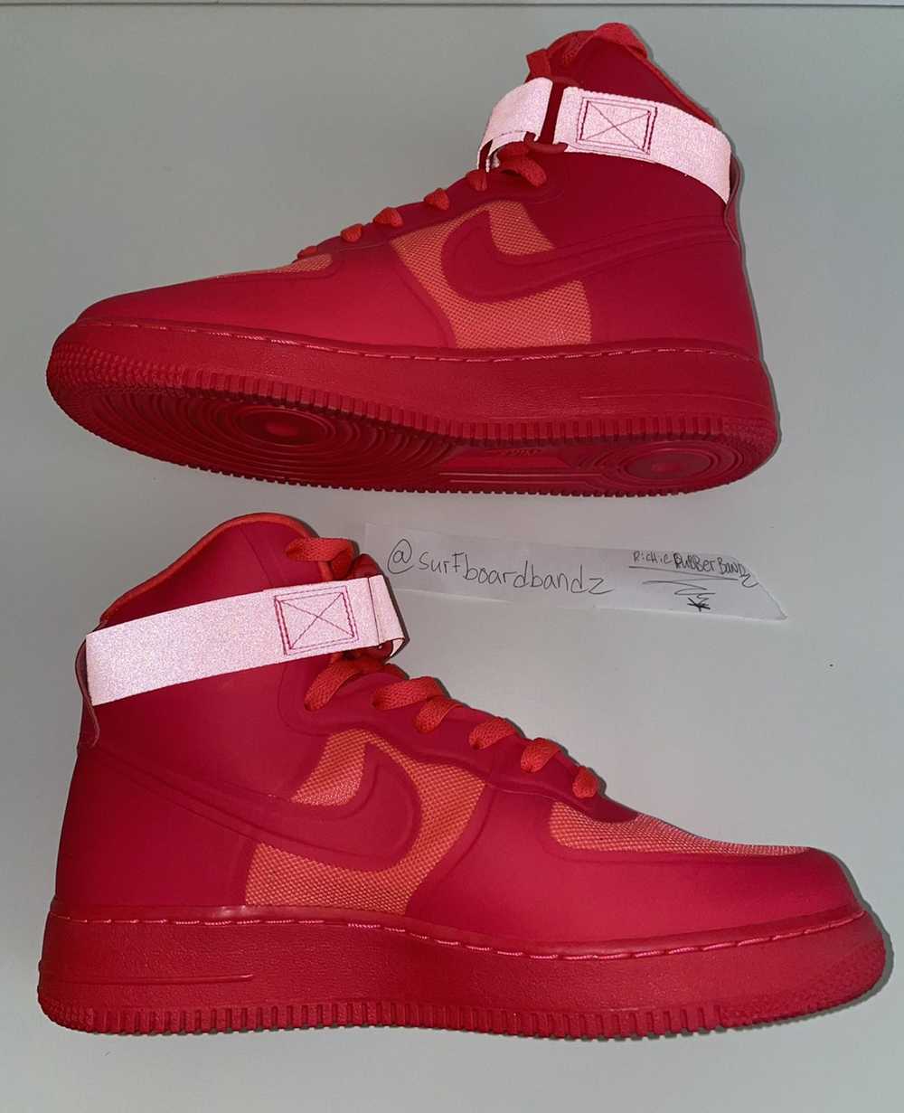 Nike Air Force 1 Hi Hyperfuse Premium Solar Red S… - image 6