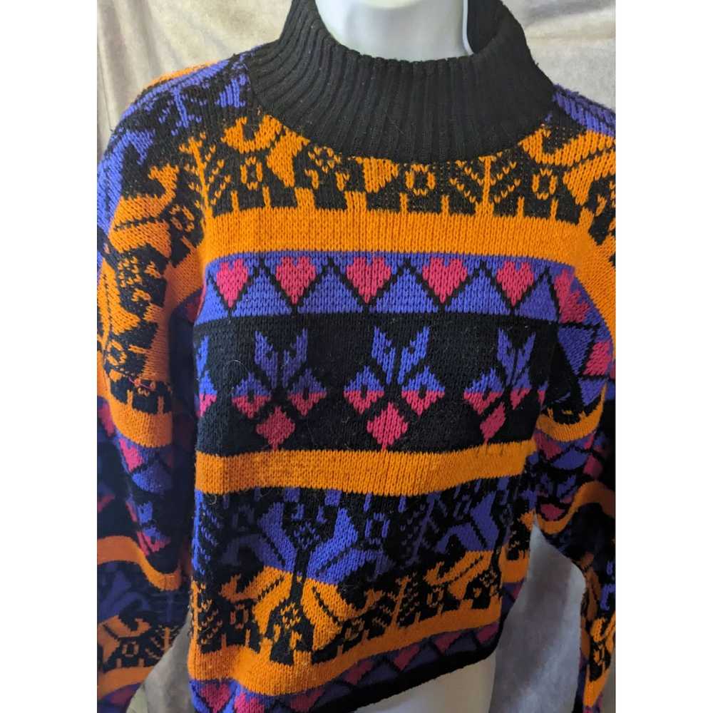 Vintage Vintage 80s Vibrant Sweater - image 6