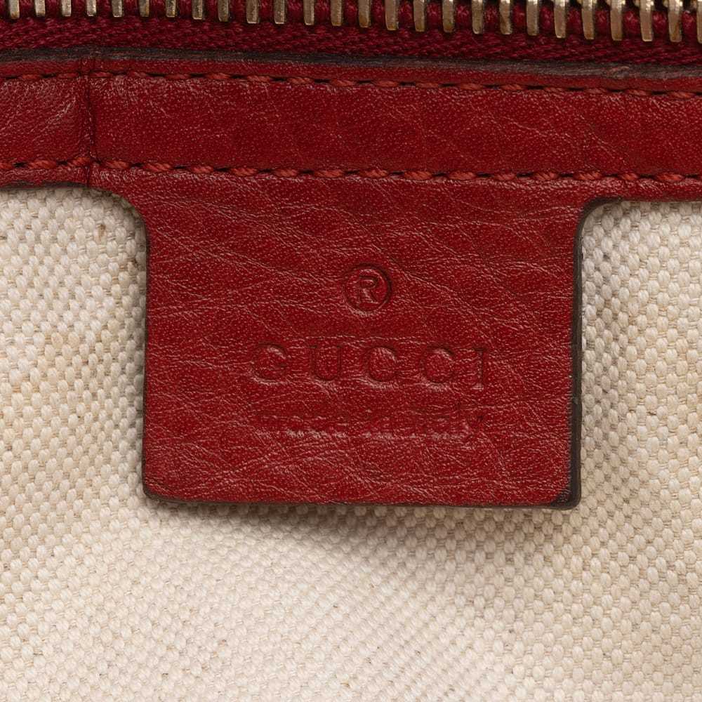 Gucci Bamboo leather tote - image 8