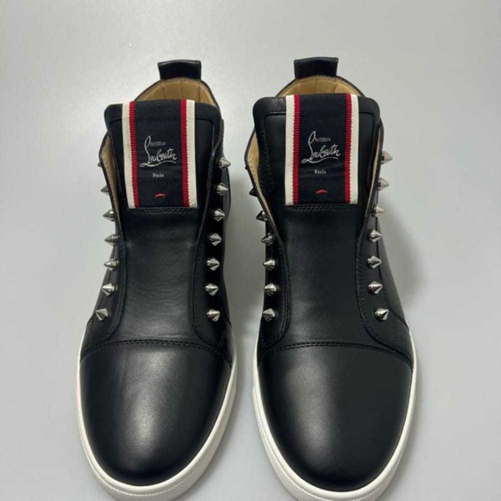 Christian Louboutin Leather high trainers - image 2