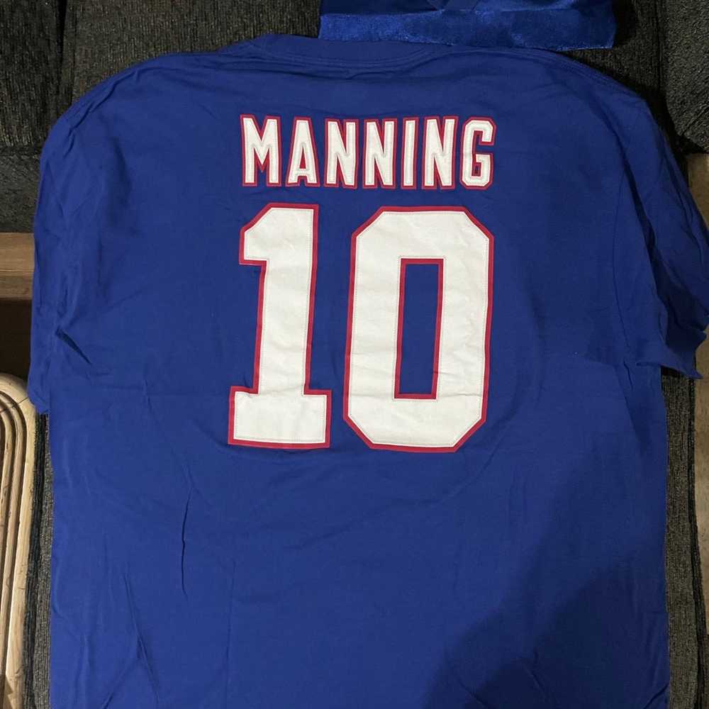 Eli Manning #10 NY Giants t-shirt men’s size 2XL - image 4