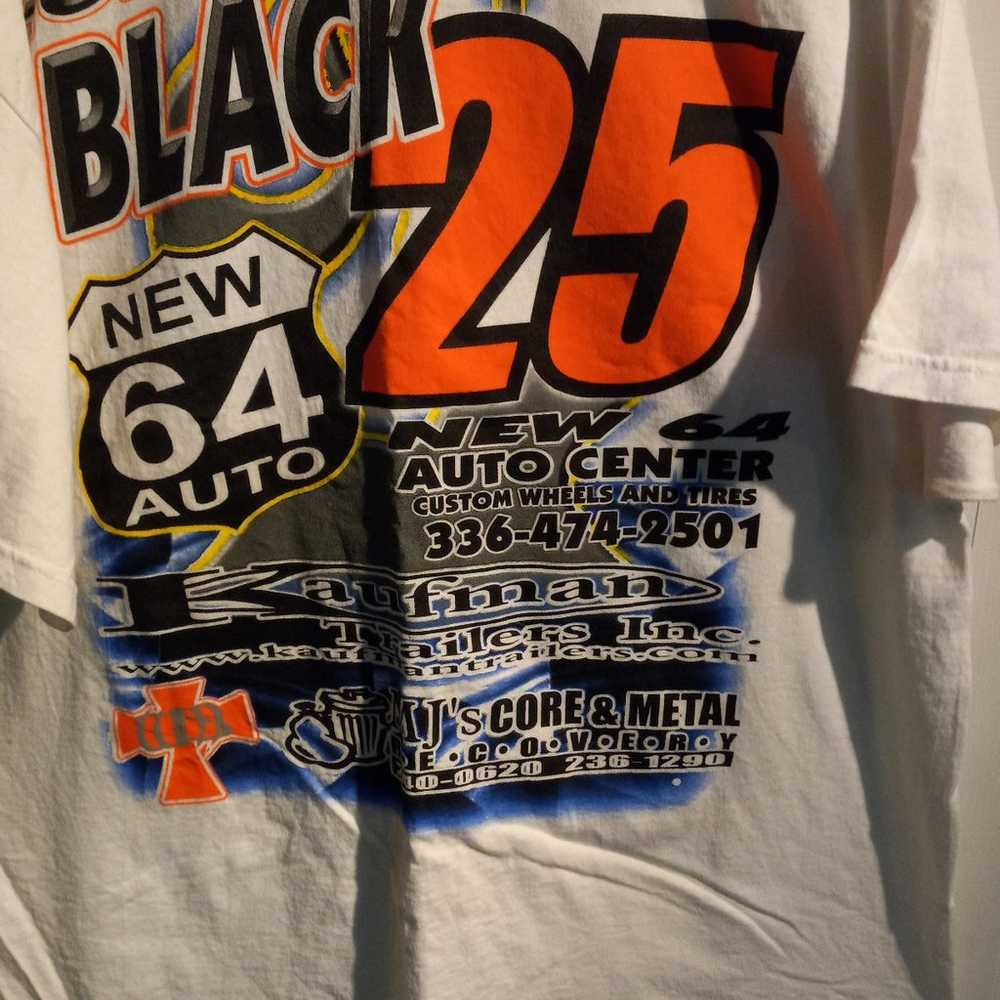 Tony Black 25 Mens Size 2XL #25 New 64 Auto Race … - image 3