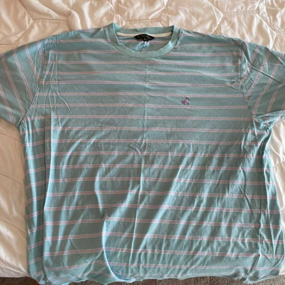 Brooks brothers pastel purple and blue cotton T-s… - image 1