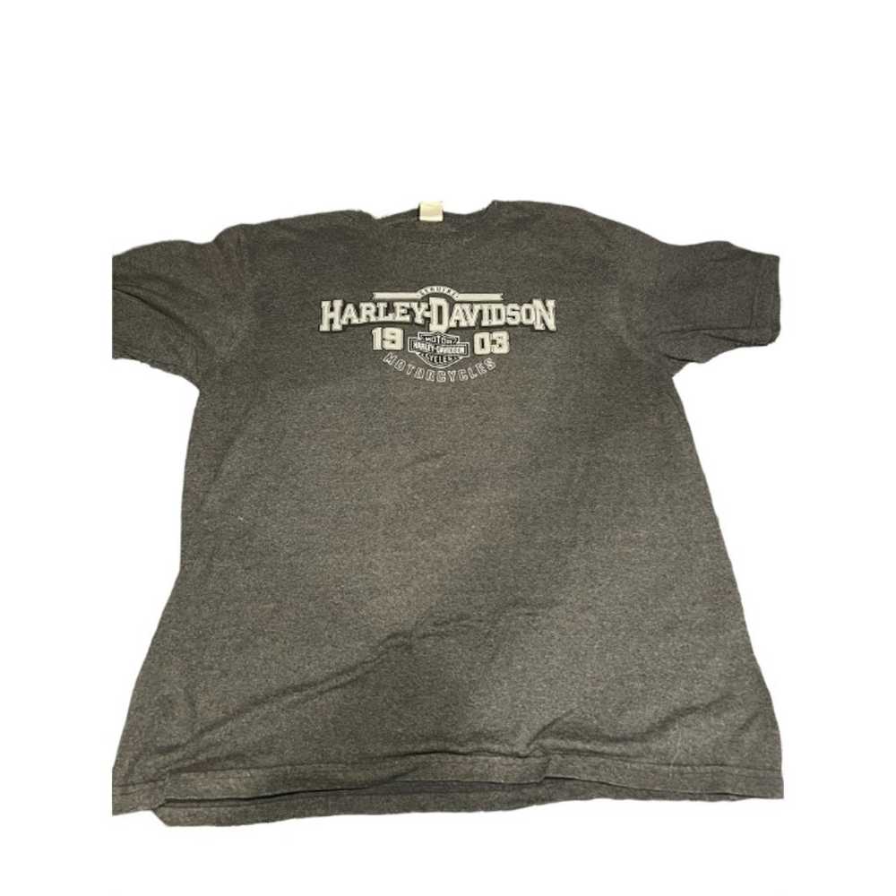 Harley Davidson T Shirt Battle Creek Cereal City … - image 4