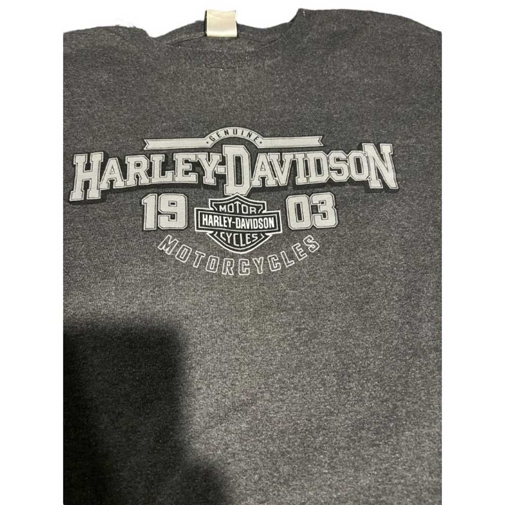 Harley Davidson T Shirt Battle Creek Cereal City … - image 5