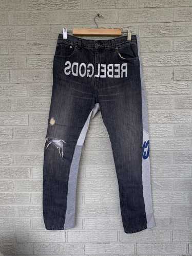 Undercover Undercover rebelgods hybrid denim