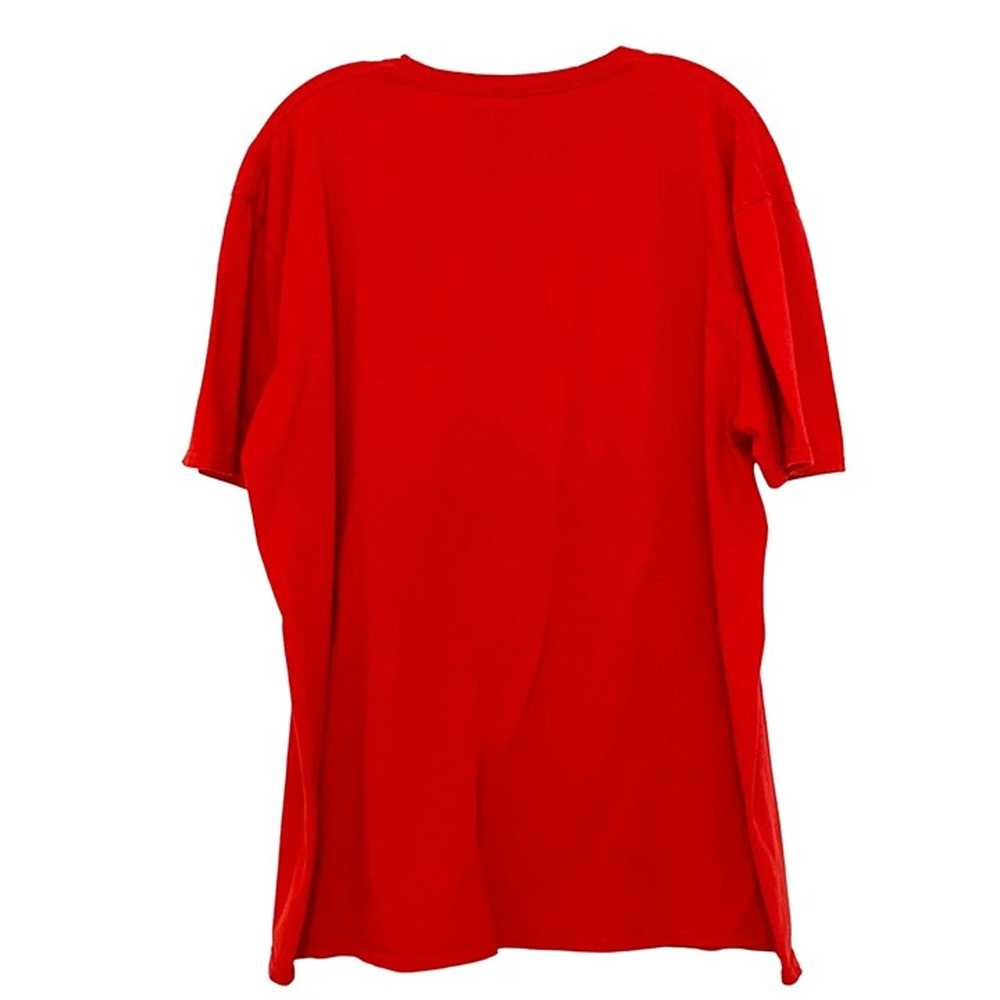 Peanuts Snoopy Nope T-Shirt 2XL Red - image 3