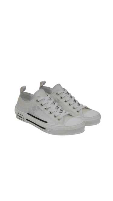 Dior White Low Top B23 Low Top Sneakers