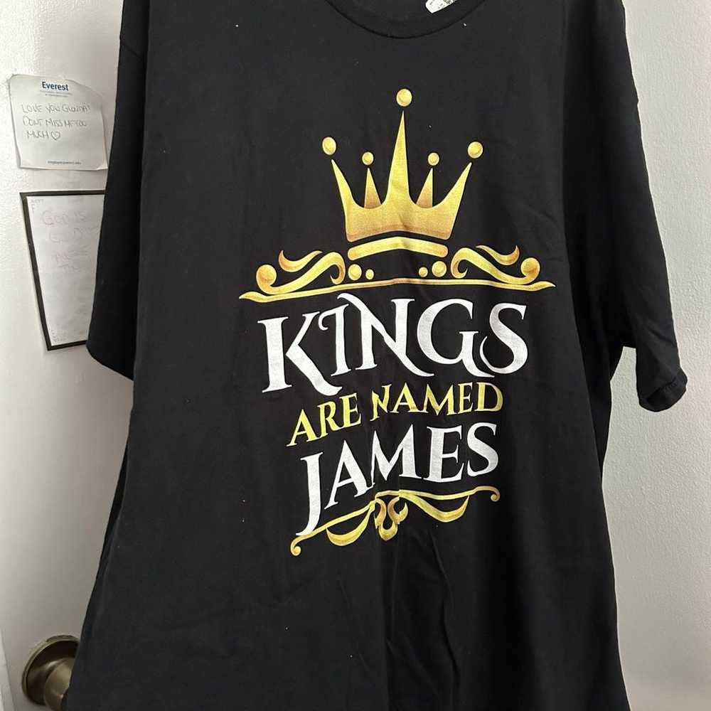 Lebron James (King James) t-shirt men - image 2