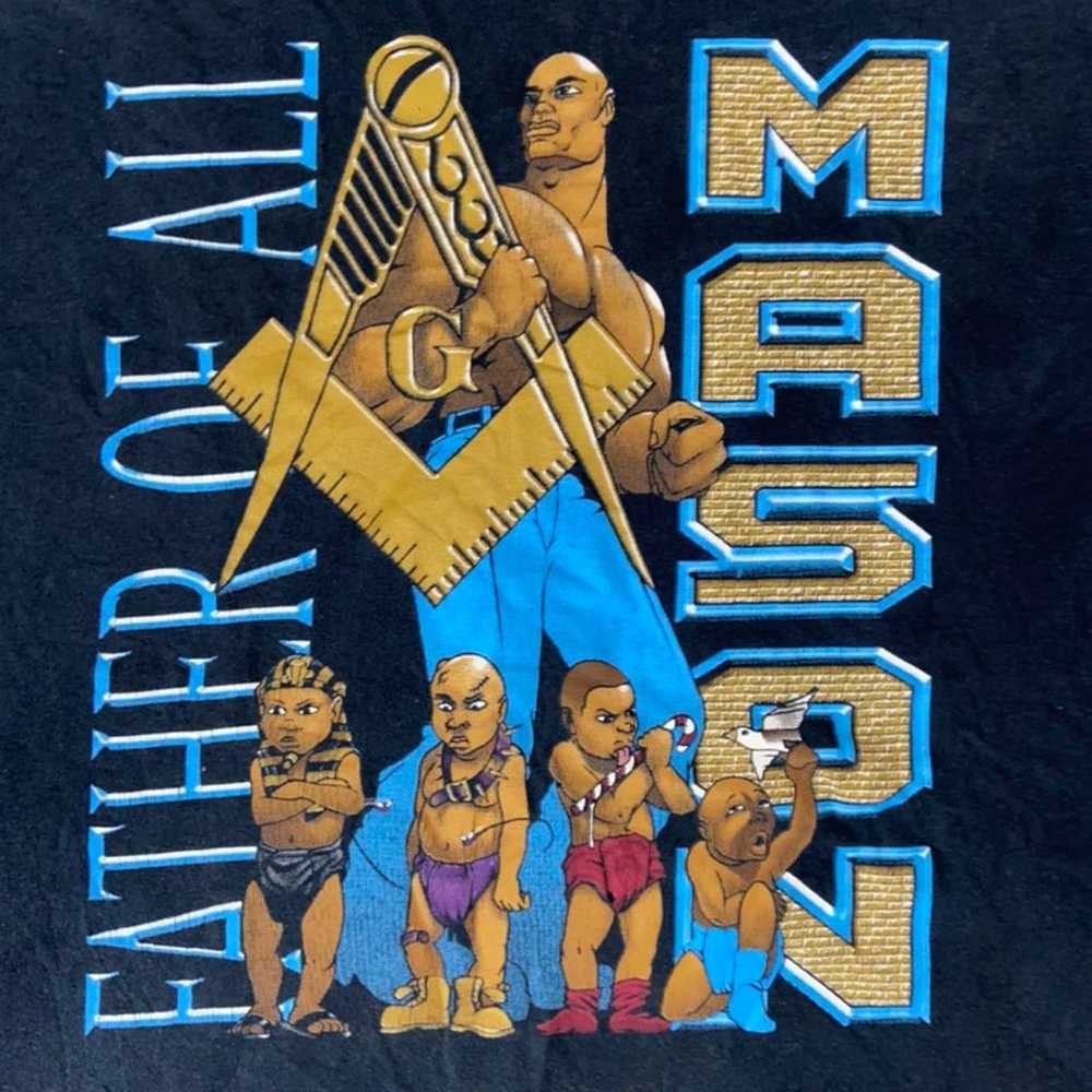 Vintage Free Masons Shirt - image 2