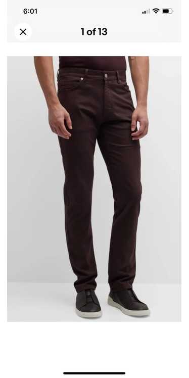 Ermenegildo Zegna Cotton-Stretch 5-Pocket Pant