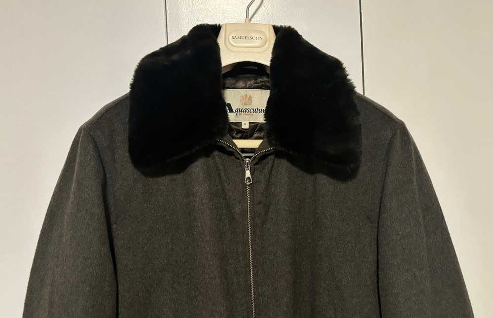 Aquascutum × Luxury Wool Cashmere Belted Coat, Qu… - image 2