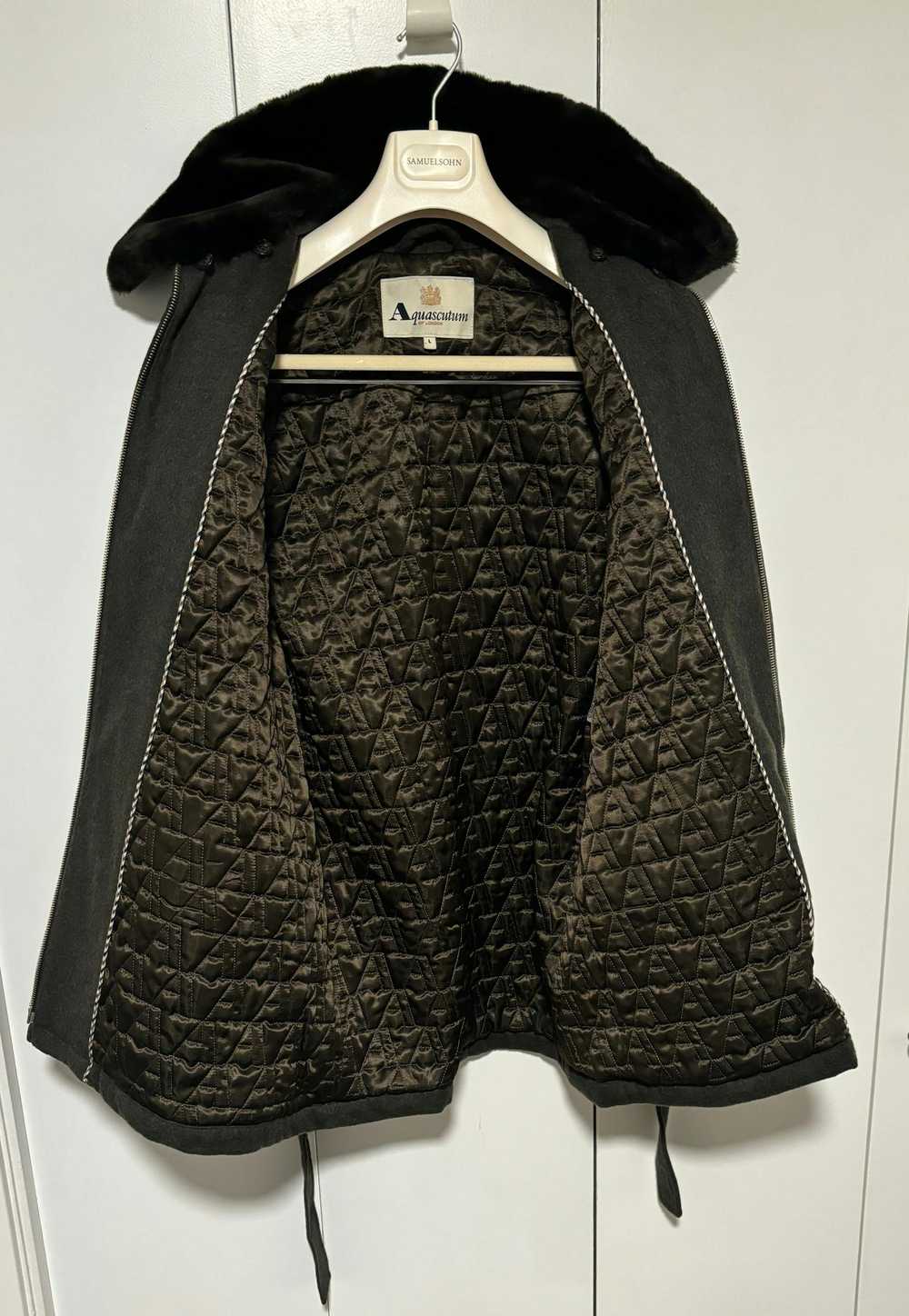Aquascutum × Luxury Wool Cashmere Belted Coat, Qu… - image 6