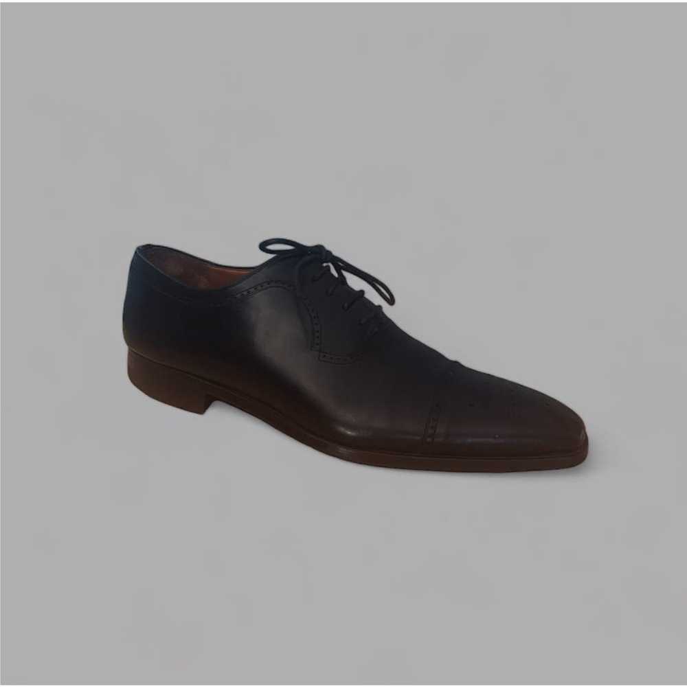 Magnanni Magnanni Black Leather Dress Shoes | Siz… - image 1