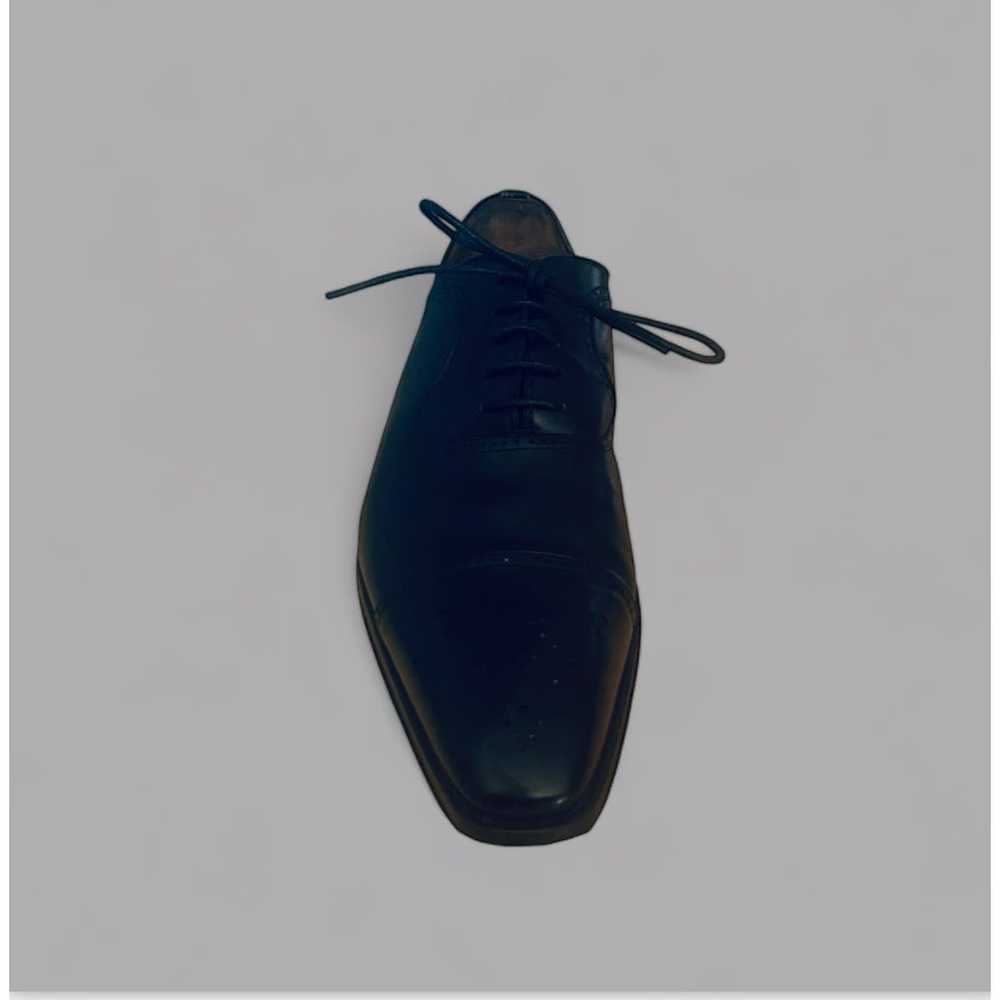Magnanni Magnanni Black Leather Dress Shoes | Siz… - image 5