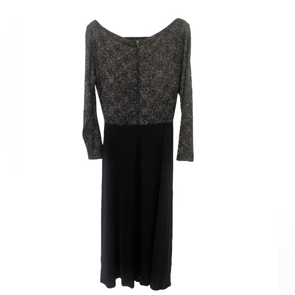 Tadashi Shoji Vintage Tadashi Shoji Deep V Neck S… - image 4