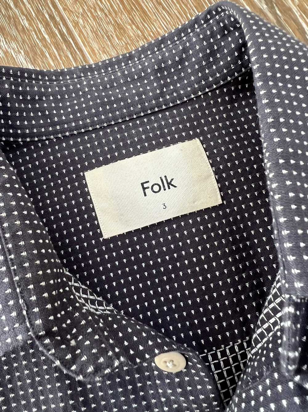 Folk Folk button up shirt - image 3