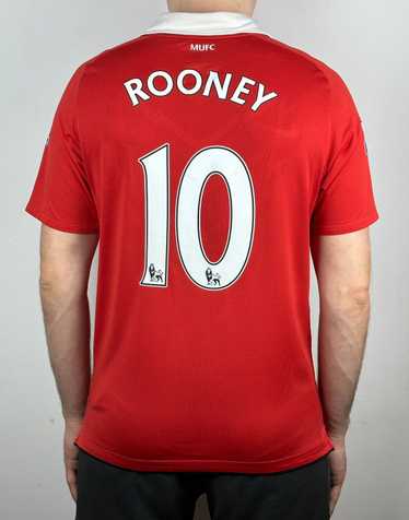 Jersey × Nike × Soccer Jersey #10 Rooney Manchest… - image 1